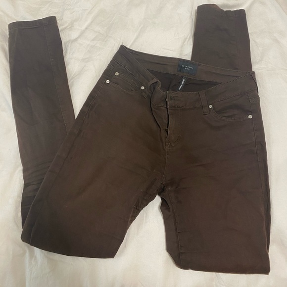 Brown skinny pants - Picture 1 of 5